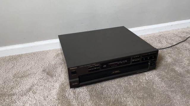 Technics SL-PD845 5 Compact Disc CD Player Changer смотреть онлайн