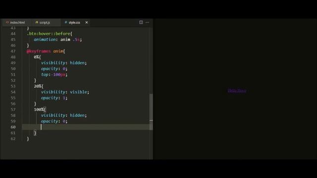 CSS button hover effects / HTML CSS-3 / Эффект рассечения кнопки при наведение смотреть онлайн