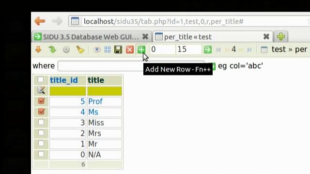 SIDU - Database Admin Tool via Web for MySQL Postgres SQLite and CUBRID смотреть онлайн