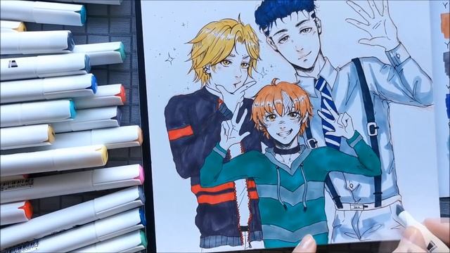 МАРКЕРЫ или ФЛОМАСТЕРЫ ? ЭТО ДОРОГОЙ или ДЕШЕВЫЙ НАБОР КАНЦЕЛЯРИИ ? Профессиональные маркеры MARKO