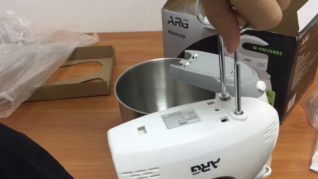 Обзор на Миксер стационарный ARG W-HM268BS из Sulpak смотреть онлайн