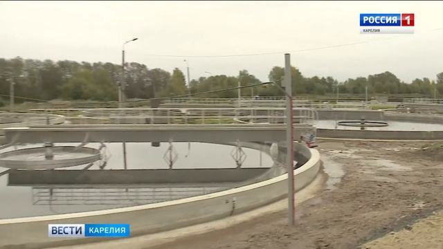 Завершается реконструкция очистных сооружений Петрозаводска смотреть онлайн