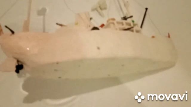 Обзор и затопления корабля из пластилина/2 часть смотреть онлайн