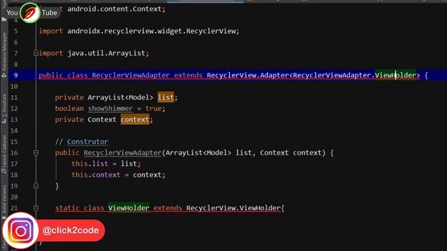 How to create recycler view with shimmer effect in android | Shimmer Effect with Recycler View смотреть онлайн