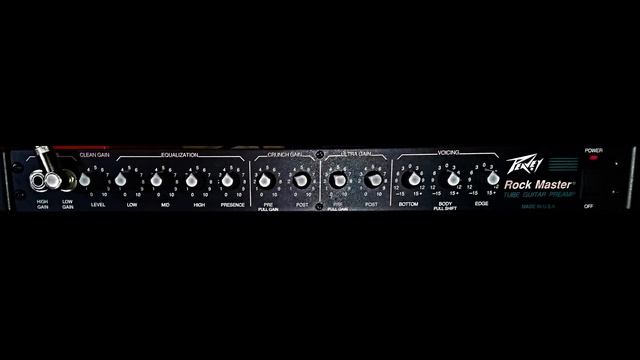 Peavey Rock Master preamp - 80's tones (Part 1) смотреть онлайн
