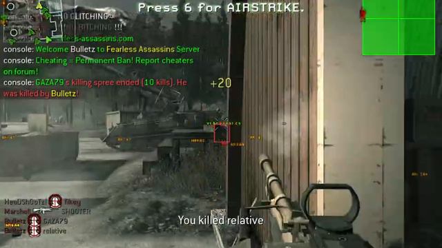 Cod4 Aimbot on live server смотреть онлайн