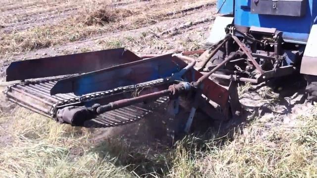 Картофелекопалка однорядная смотреть онлайн
