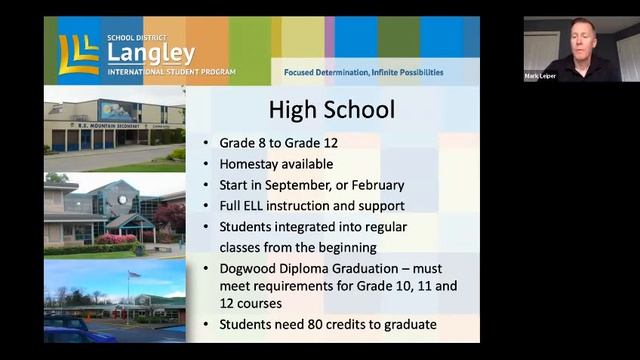 Kanada Devlet Liseleri Eğitimi - Langley School - Webinar