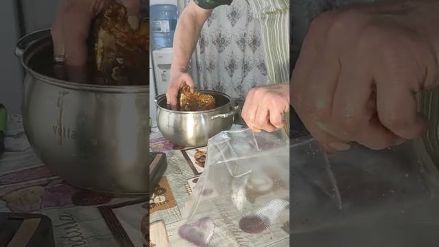 Буженинка в сувиде. Муж умеет все!!! Готовка в вакууме. смотреть онлайн