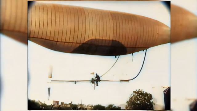 1900 год - Первые дирижабли (в цвете) / The first airships смотреть онлайн