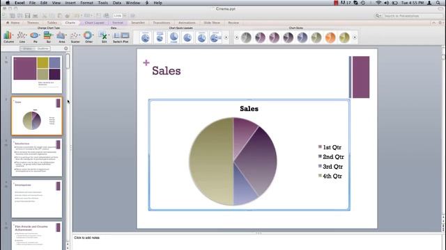 How to Create a Graph in Powerpoint смотреть онлайн