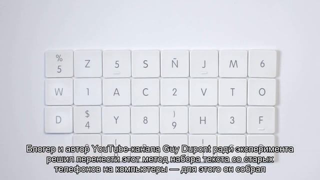 Создана клавиатура для набора текста с T9 на компьютере смотреть онлайн