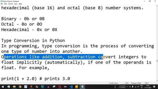 Python Tutorial #26 - Numbers, Type Conversion & Mathematics in Python Programming смотреть онлайн