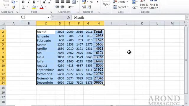 Using Excel 2010 - Change the Row Height смотреть онлайн