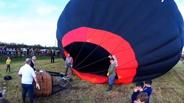 Hot air balloon race/Полёт на аэростате.Time lapse.ИРЛАНДИЯ смотреть онлайн