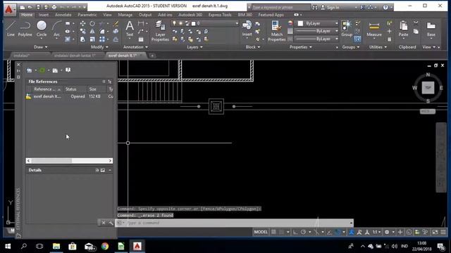 Tutorial Autocad - Xref (External References) смотреть онлайн