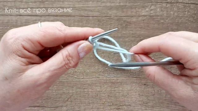 Как провязать два накида подряд. Как провязать два накида с изнаночной стороны. смотреть онлайн