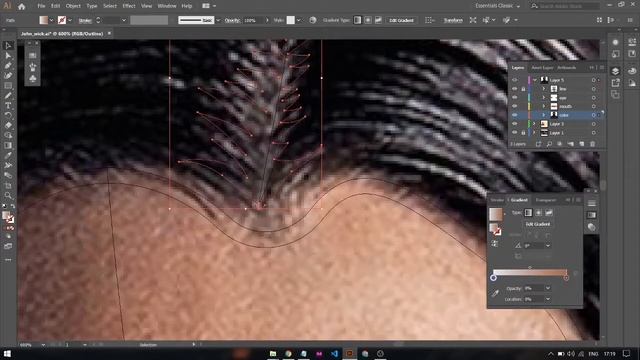 How to make GTA style art | Adobe Illustrator смотреть онлайн