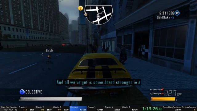 Driver: San Francisco New Game+ Any% 2:23:14 [Former WR] смотреть онлайн