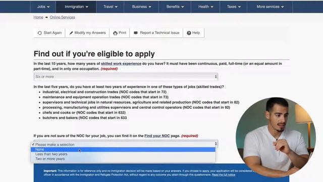 How To Create Express Entry Profile for Canadian Experience Class in 2024 ? Canada PR, CRS Score смотреть онлайн