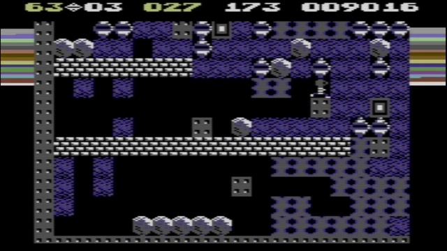 C64 Longplay: MJMan's Boulder Dash смотреть онлайн