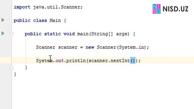 Java dasturlash tilidan darslar 6 Scanner Klasi haqida смотреть онлайн