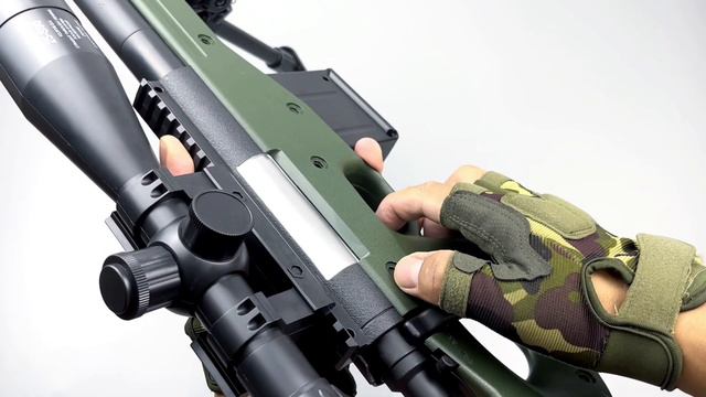 New Single/Auto AWM gel blaster 120cm length смотреть онлайн