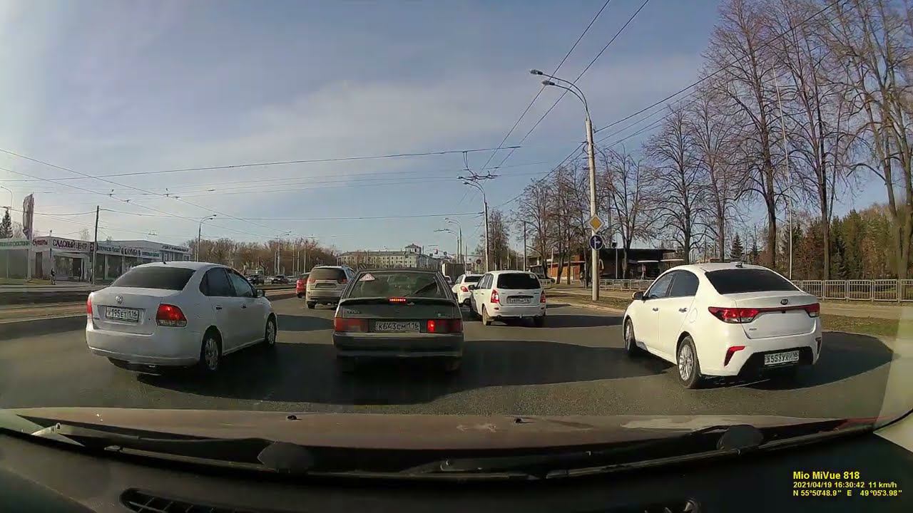 Mio MiVUe 818 - пример съемки смотреть онлайн