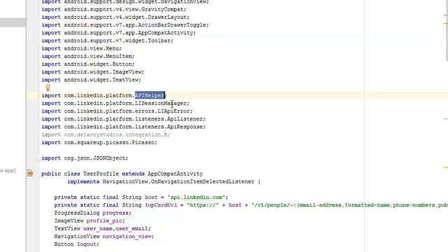 ANDROID LINKEDIN LOGIN INTEGRATION PT2 смотреть онлайн