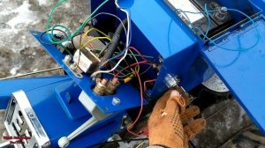 УСТАНОВКА ДАТЧИКА МОТОЧАСОВ НА ТЯЖЁЛОМ ДИЗЕЛЬНОМ МОТОБЛОКЕ