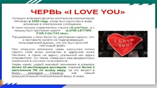 Урок Информатики.Компьютерные вирусы смотреть онлайн