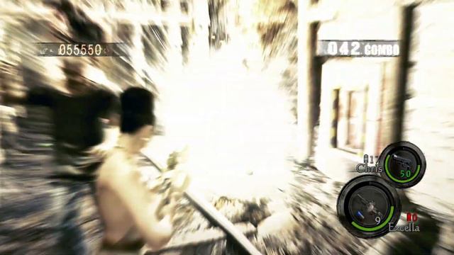 Resident Evil 5 - Mercenaries Reunion - Mines - Excella & Chris SS Rank 1080 смотреть онлайн