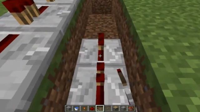 [ Механизмы Minecraft ] Пушка стреляющая песком и гравием смотреть онлайн