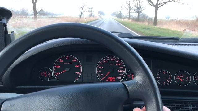 1995 Audi A6 2,6 0-100 Acceleration and Sound смотреть онлайн