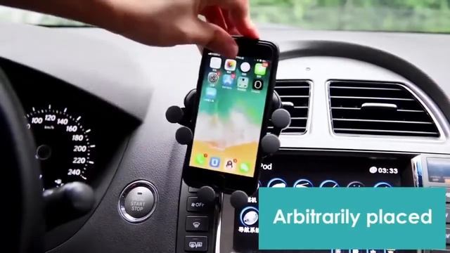 ?Универсальный Автомобильный Гравитационный Держатель Для Телефона. Держатель для GPS-навигатора смотреть онлайн