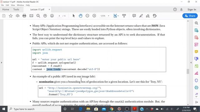 CS1 Lecture 17 (Dictionaries(2): part4) смотреть онлайн