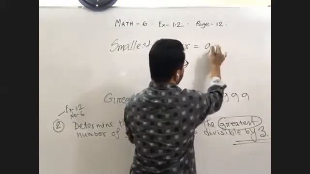 Zoom Class (Boys) | Class 6 Math Chapter 1 Ex 1.2 (4-6) | Natural Numbers and Fractions | Math Six смотреть онлайн