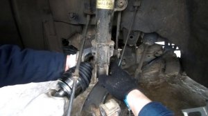 Вибрация CR V 3, замена вала привода, разборка ШРУСа, CARDON