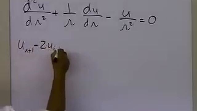 Chapter 08.07: Lesson: Finite Difference Method for Solving ODEs: Background: Part 2 of 2 смотреть онлайн