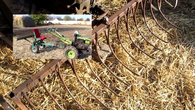Как сделать грабли для мотоблока смотреть онлайн