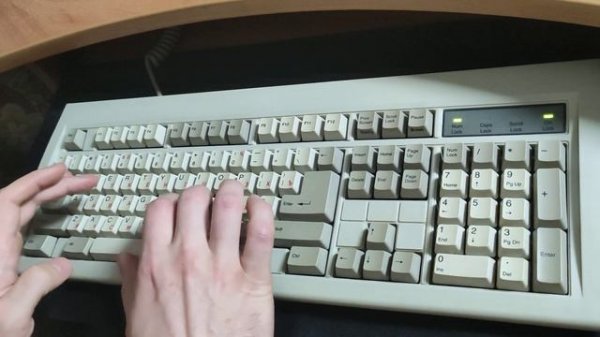 Chicony KB-5191 Keyboard Typing Test