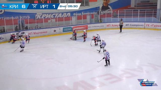 04.02.2023 Кристалл 2015 ( Бердск ) - Иртыш 2015 ( Павлодар ) Турнир на призы СК Кристалл смотреть онлайн