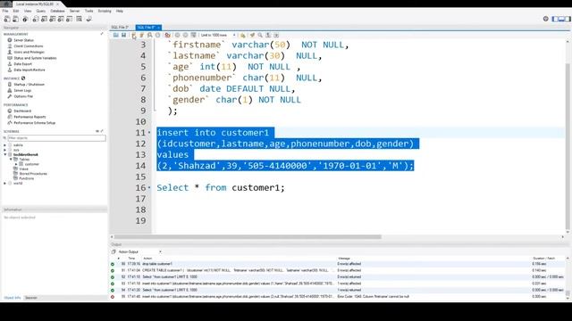 What is Not Null Constraint in MySQL- MySQL Developer Tutorial смотреть онлайн