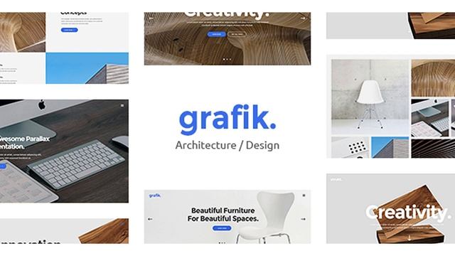 Grafik - Portfolio, Design and Architecture Theme | Themeforest Website Templates and Themes смотреть онлайн