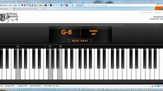 Imagine -- John Lennon ( Piano virtual) смотреть онлайн