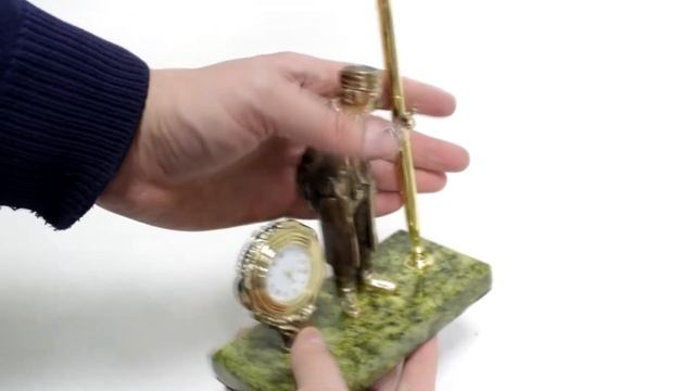 Настольный письменный прибор «Доктор» с часами – обзор от магазина подарков «Счастливый случай» смотреть онлайн