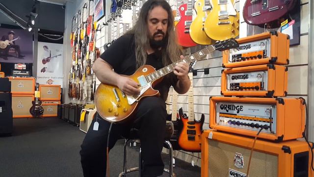 Guitar Shop Demo 1 - Gibson 1959 Les Paul VOS 2014 (Iced Tea) смотреть онлайн