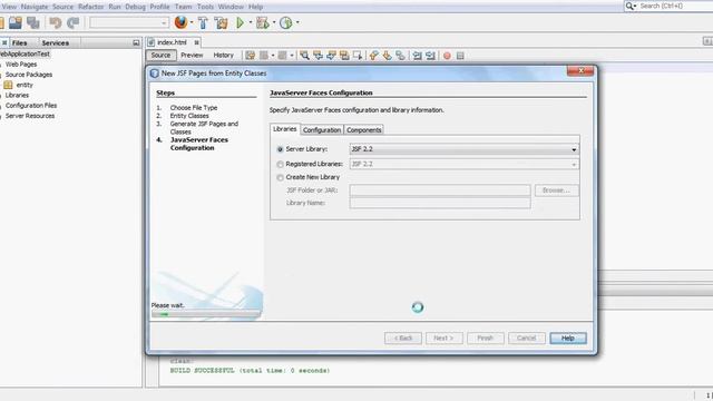 Java Web Project in Netbeans смотреть онлайн