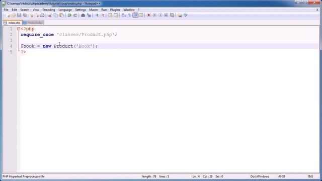 043 Constructor Method | PHP Object Oriented Programming смотреть онлайн