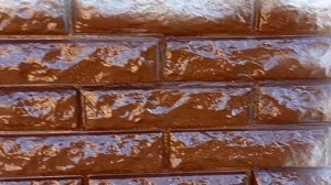 Отделка цоколя за копейки. Чем и как красить бетонную плитку.